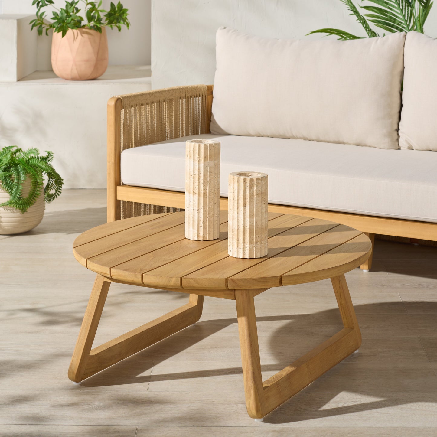 Gale Teak Outdoor Coffee Table