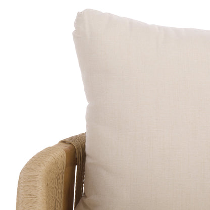 Gale Teak And Hyacinth Patio Chair