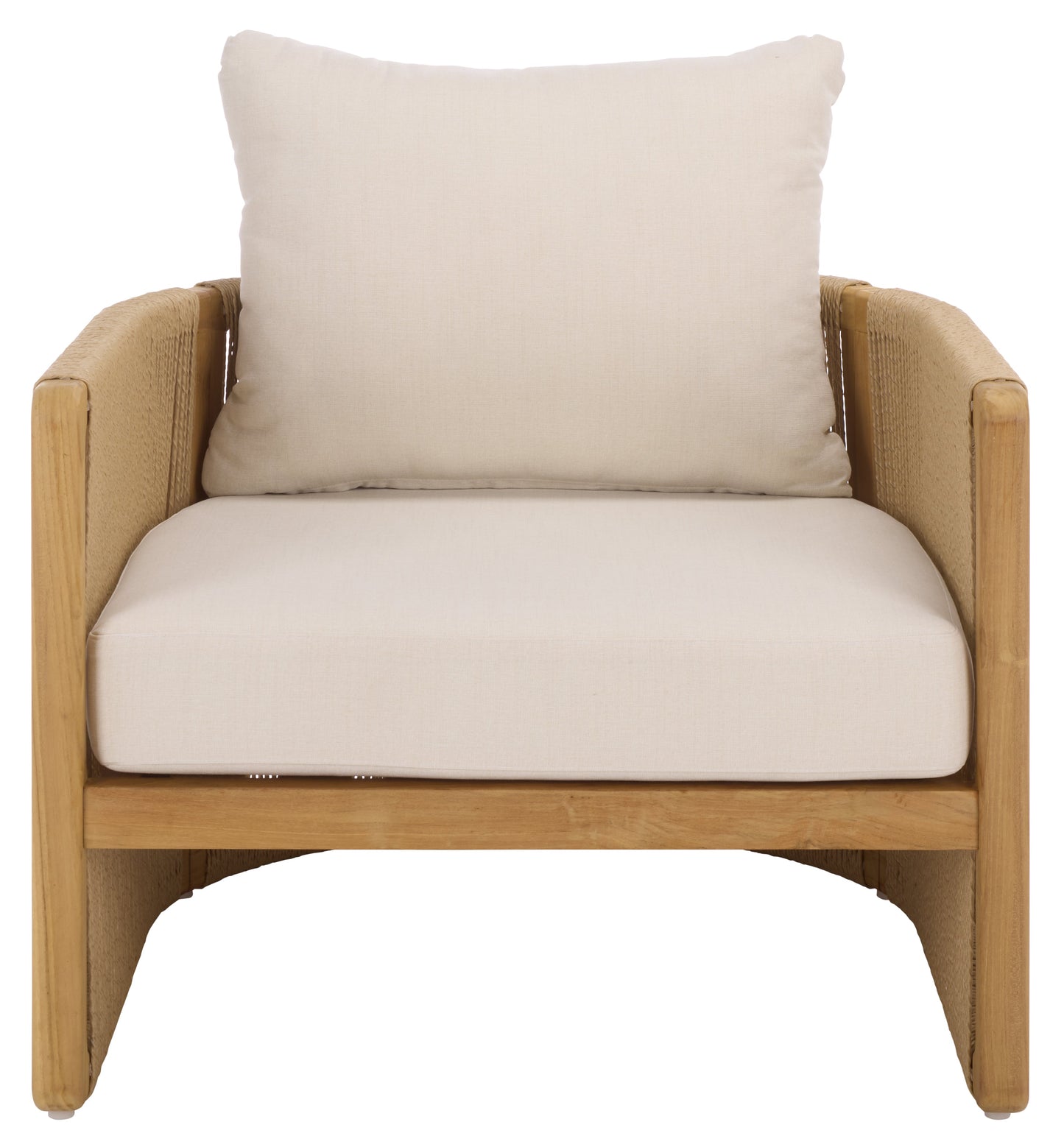 Gale Teak And Hyacinth Patio Chair