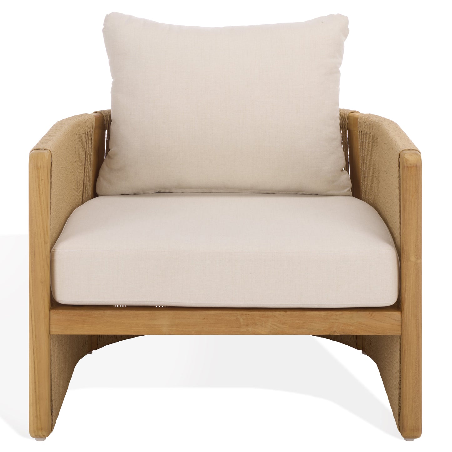 Gale Teak And Hyacinth Patio Chair