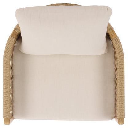 Gale Teak And Hyacinth Patio Chair