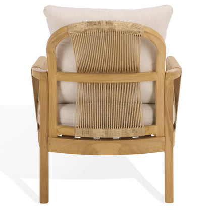 Rogers Teak And Hyacinth Patio Chair