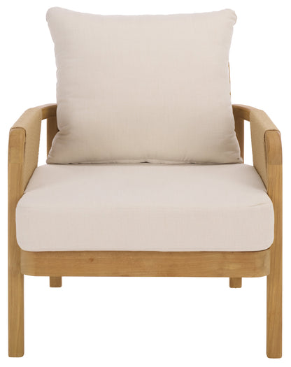 Rogers Teak And Hyacinth Patio Chair