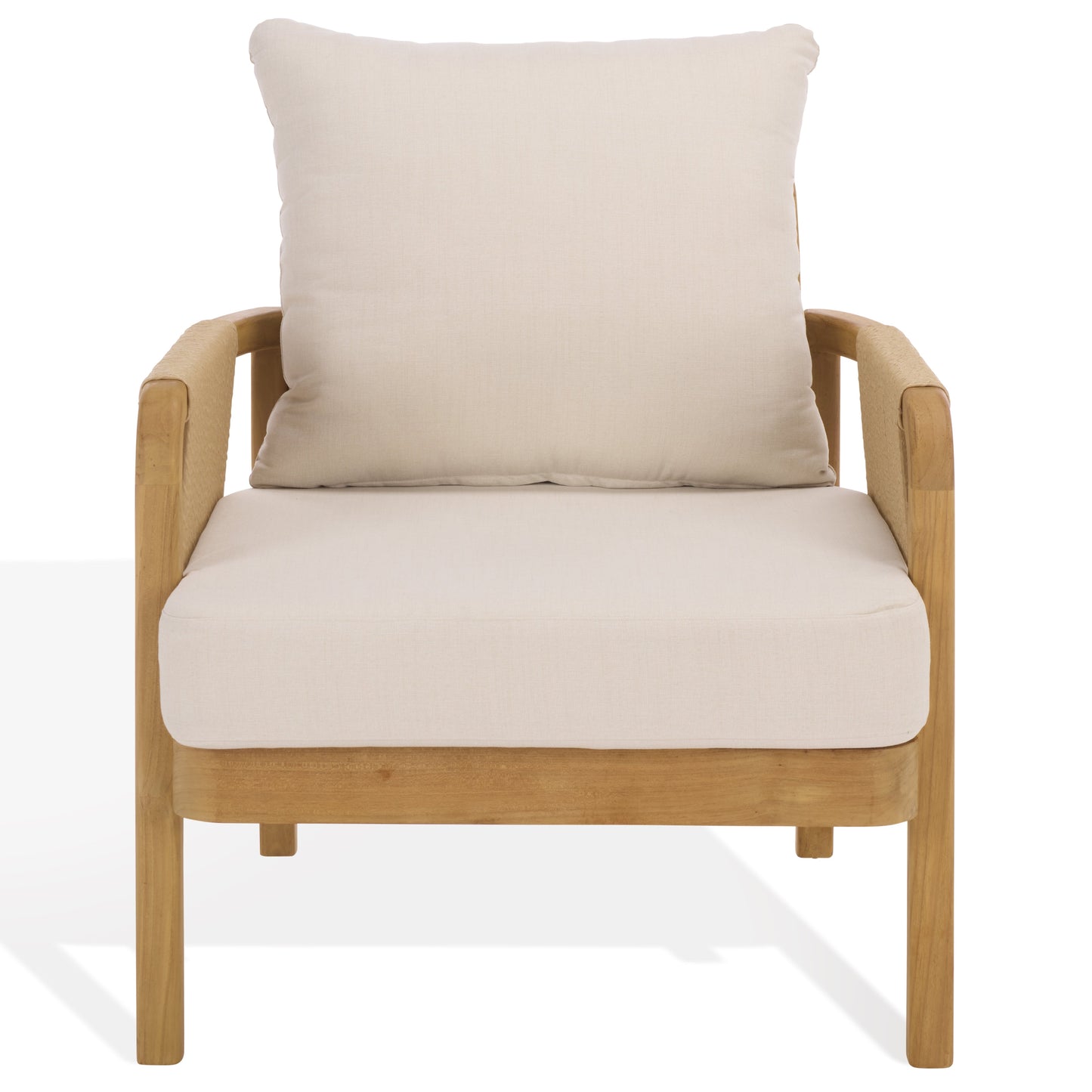 Rogers Teak And Hyacinth Patio Chair
