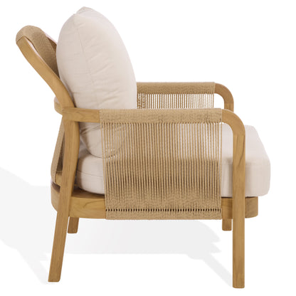 Rogers Teak And Hyacinth Patio Chair