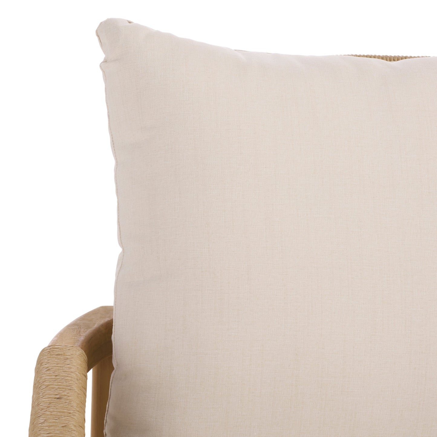 Rogers Teak And Hyacinth Patio Sofa