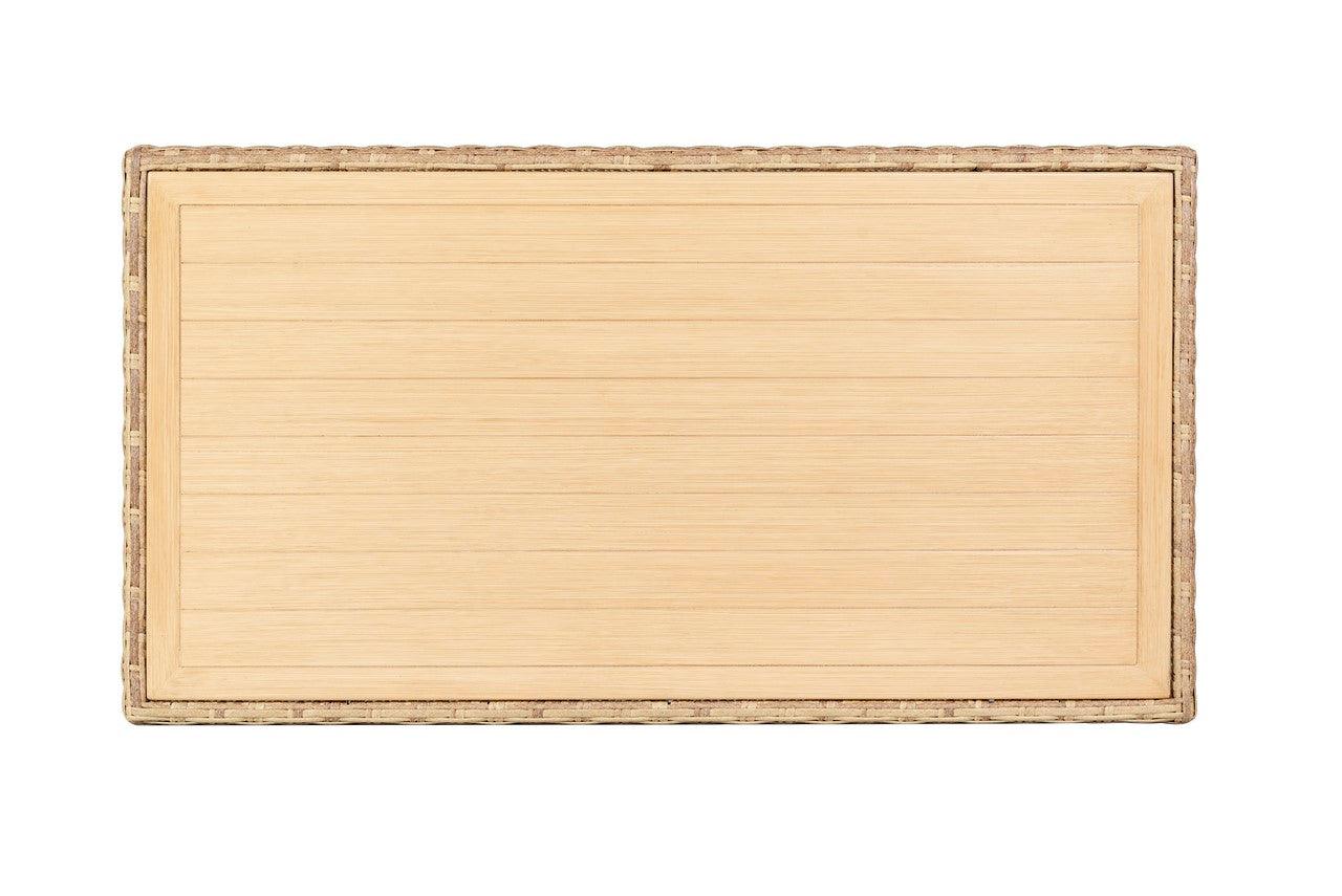 Margarita Wicker Coffee Table