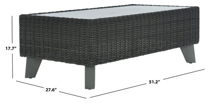 Margarita Wicker Outdoor Coffee Table