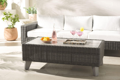 Margarita Wicker Outdoor Coffee Table
