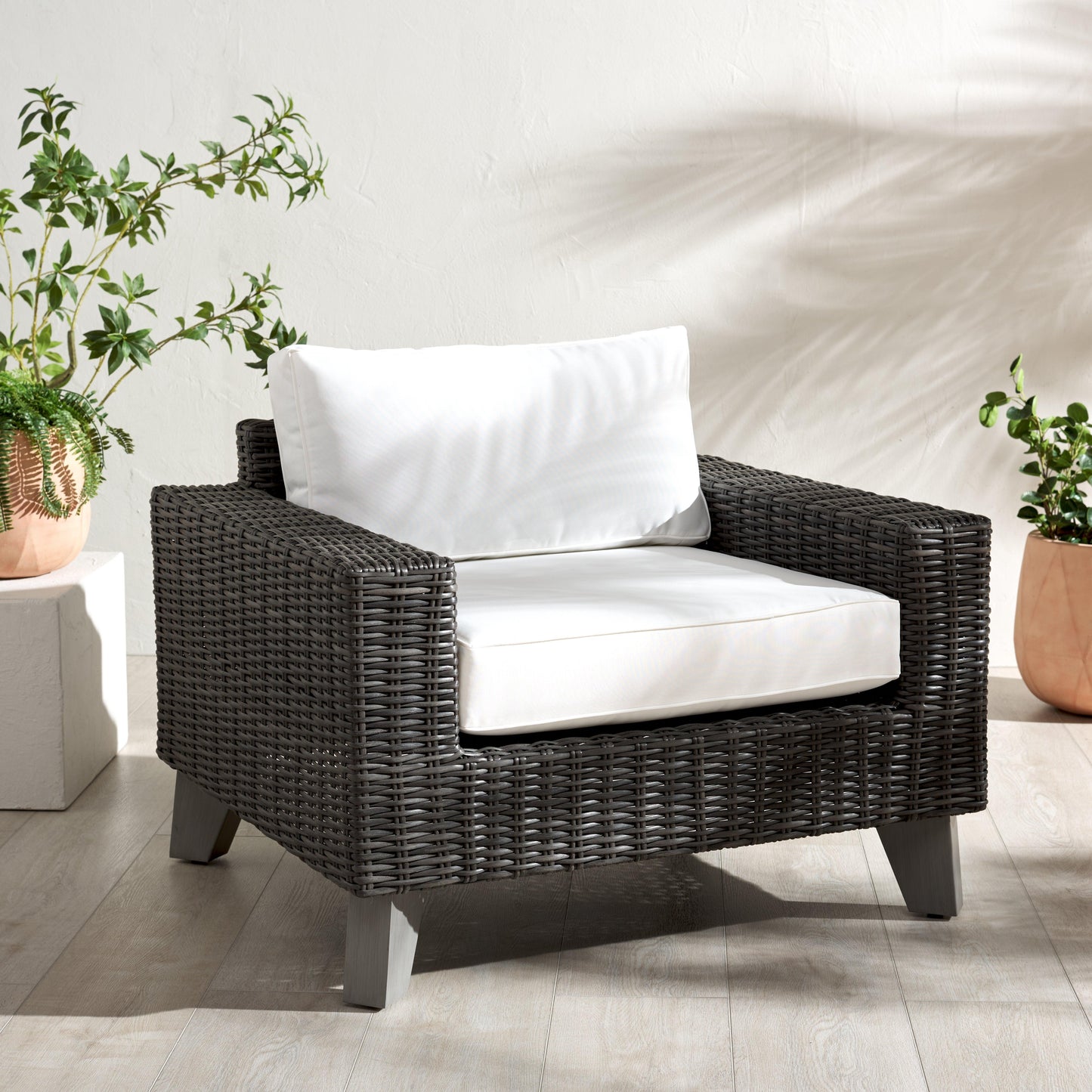 Margarita Wicker Patio Chair