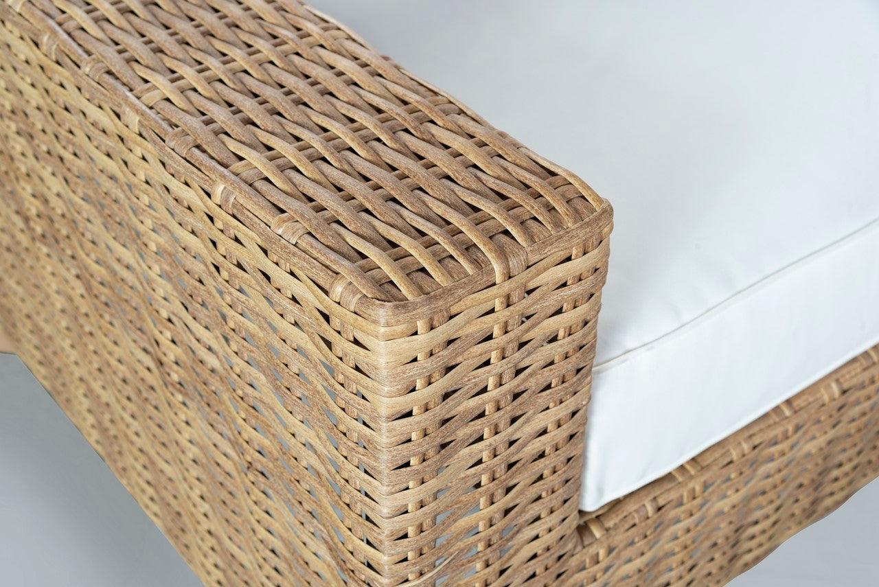 Margarita Wicker Patio Sofa