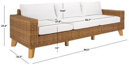 Margarita Wicker Patio Sofa