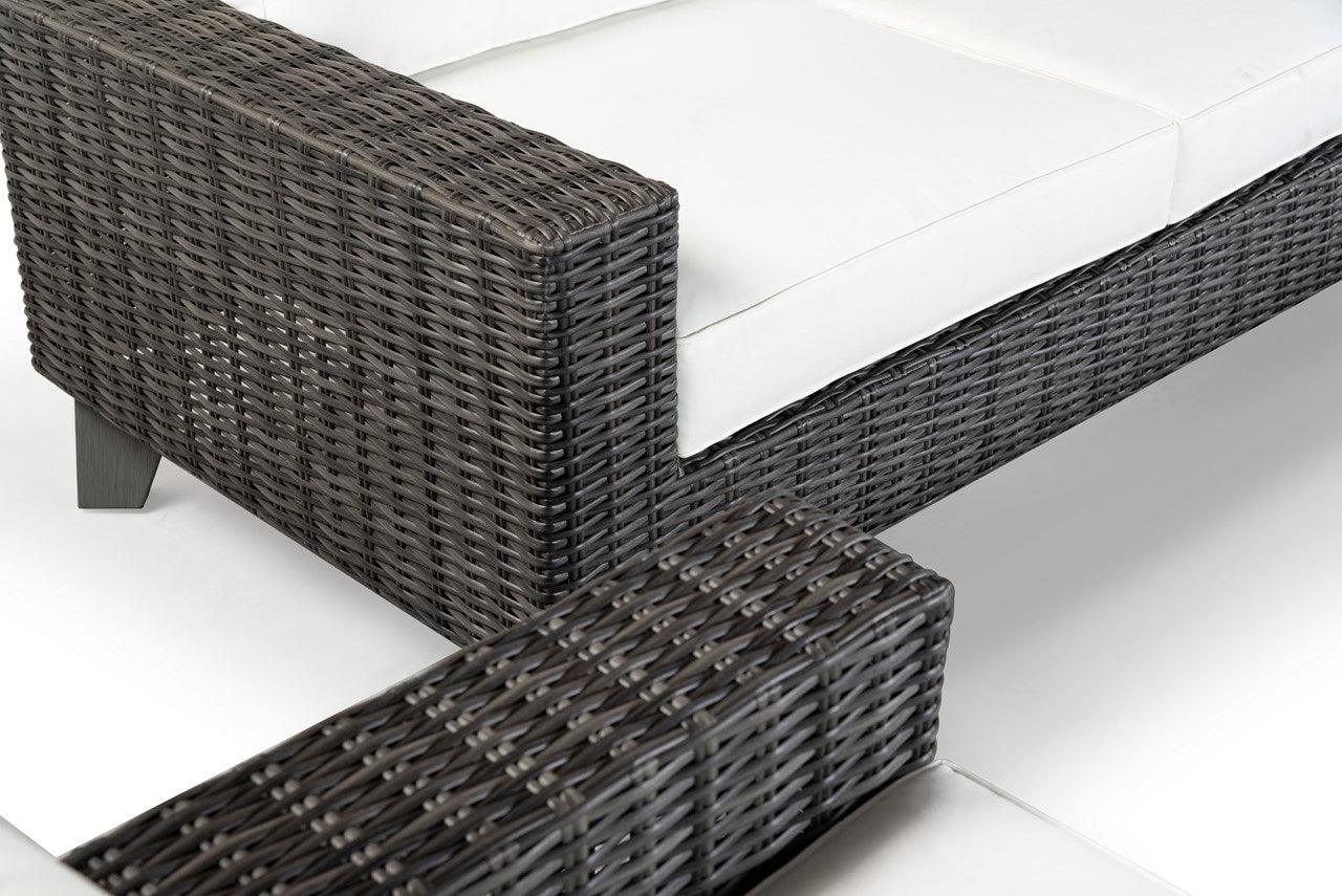 Margarita Wicker Patio Sofa