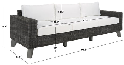 Margarita Wicker Patio Sofa