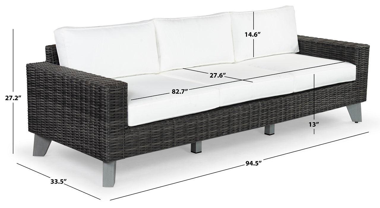 Margarita Wicker Patio Sofa