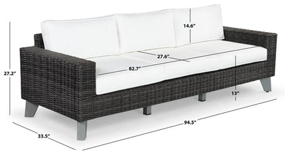 Margarita Wicker Patio Sofa