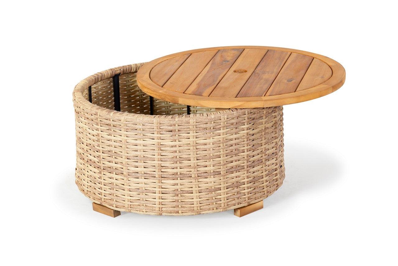 Anguilla Wicker Coffee Table