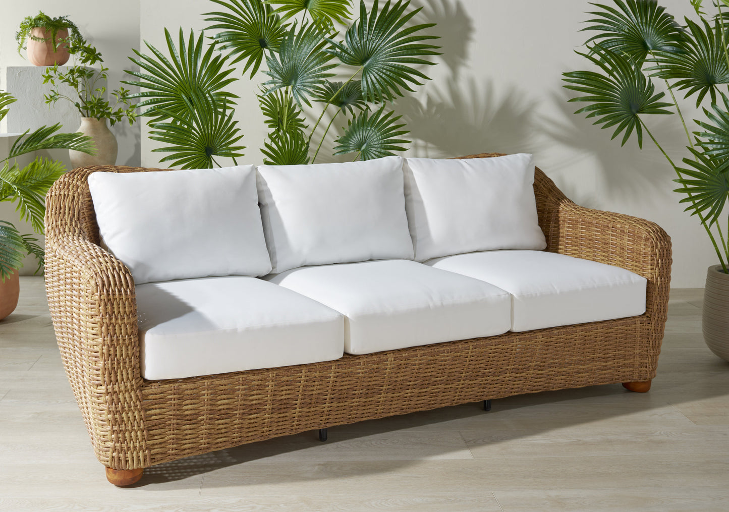 Melbourne Wicker Patio Sofa