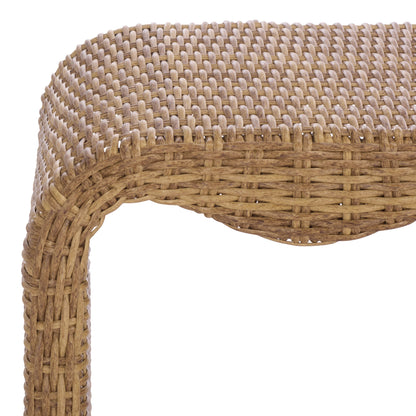 Lynsee Wicker Bench