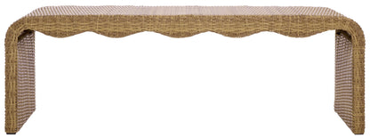 Lynsee Wicker Bench