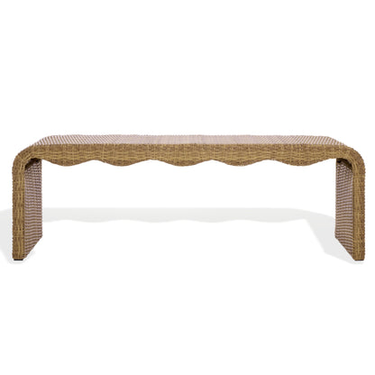Lynsee Wicker Bench