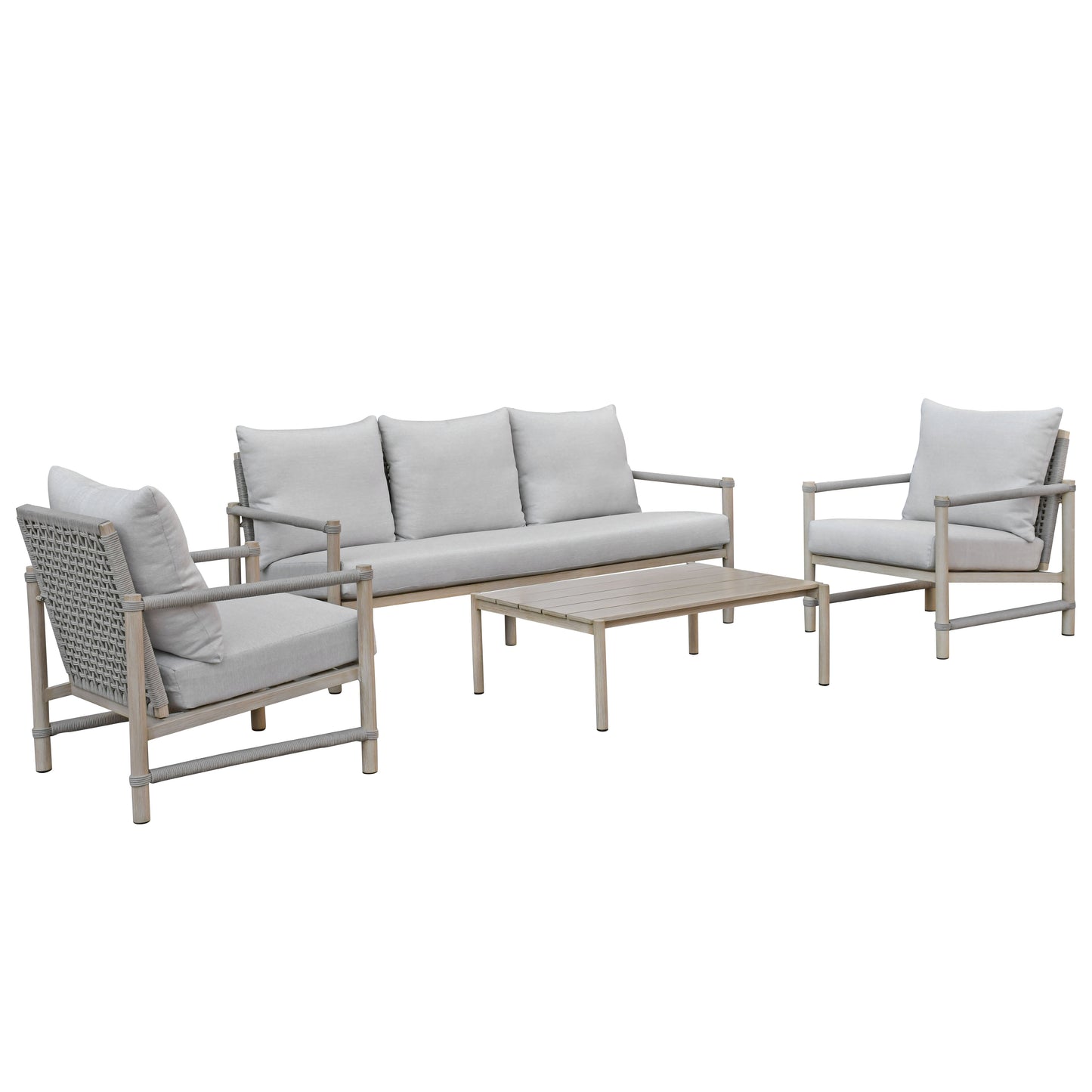 Dorianna Aluminum Patio Sofa