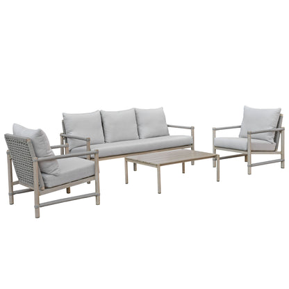 Dorianna Aluminum Patio Sofa