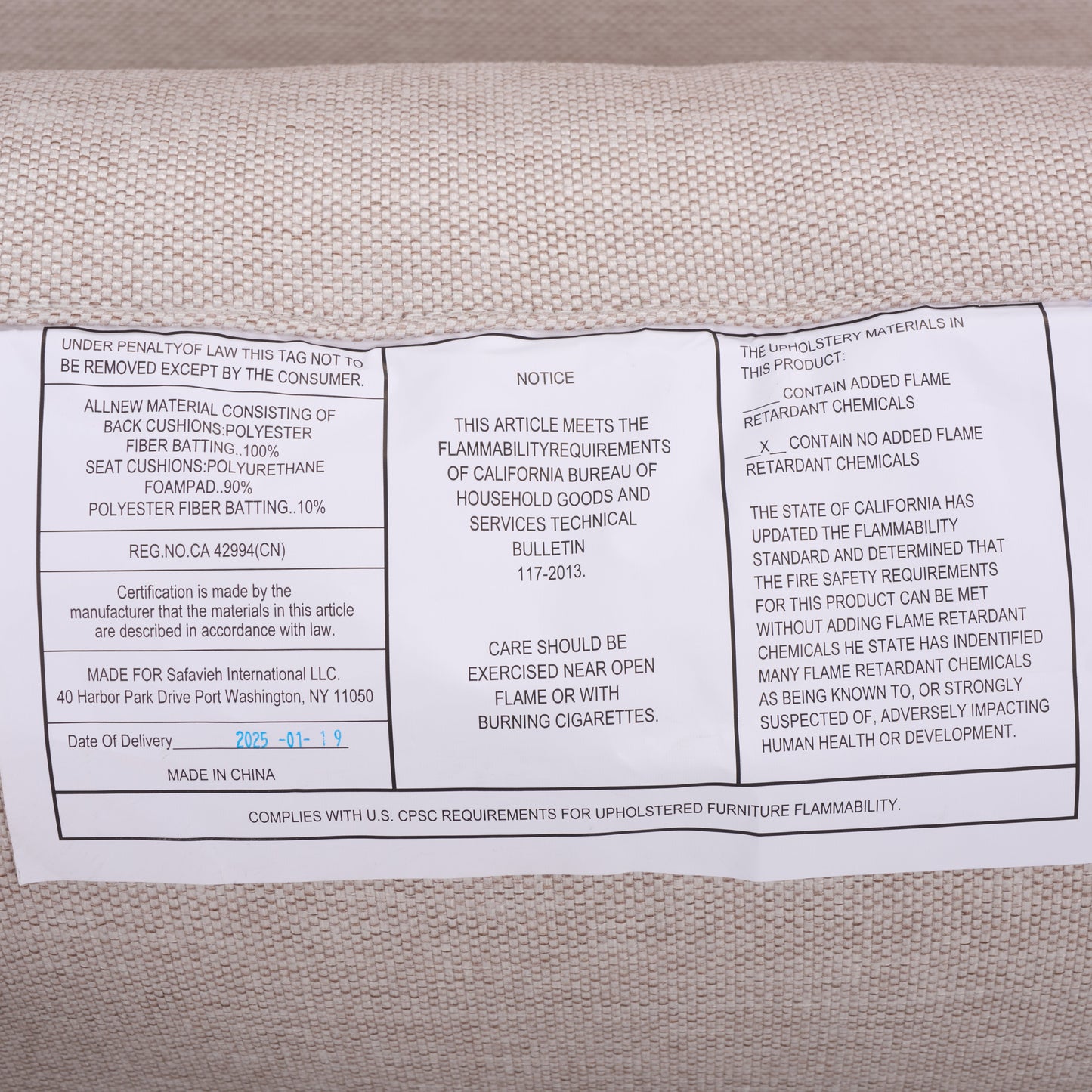 Dorianna Aluminum Patio Sofa