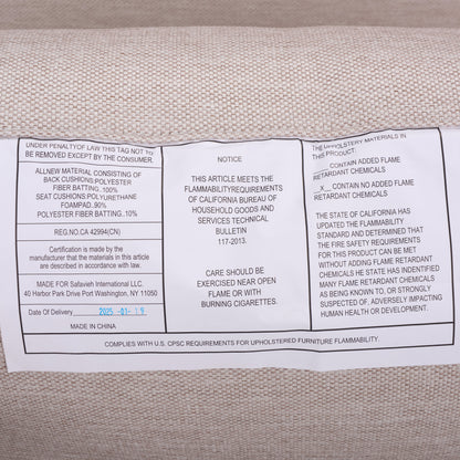 Dorianna Aluminum Patio Sofa