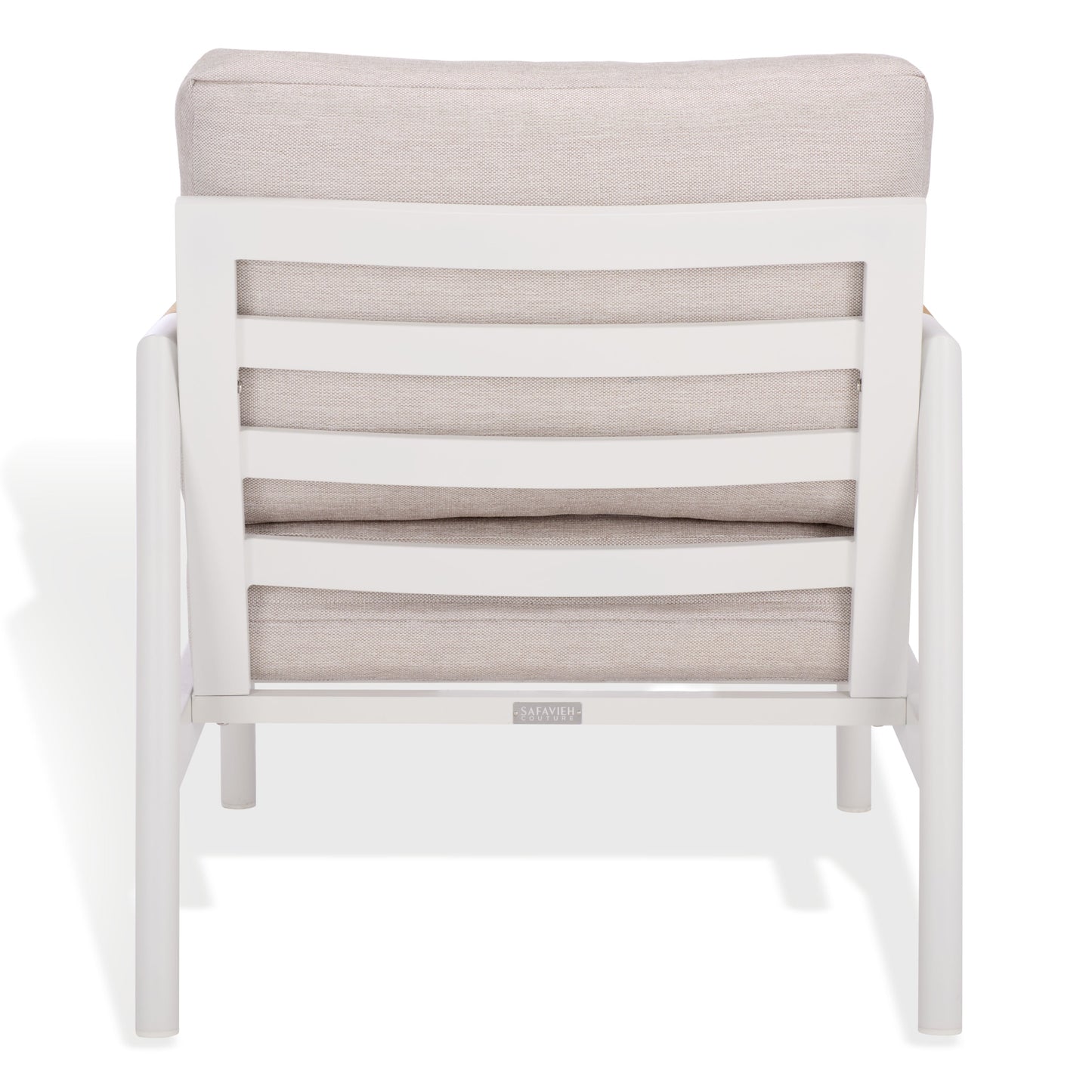 Chryssa Aluminum And Teak Patio Chair