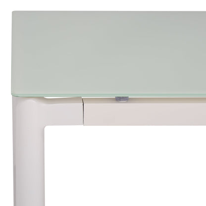 Chryssa Aluminum And Teak Patio Coffee Table