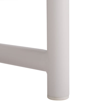 Chryssa Aluminum And Teak Patio Coffee Table