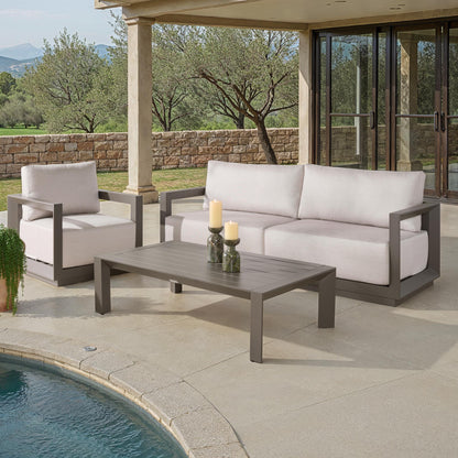Donaldo Aluminum Outdoor Coffee Table