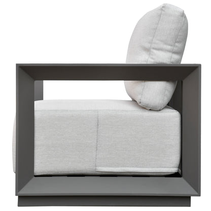 Donaldo Aluminum Outdoor Lounge Chair