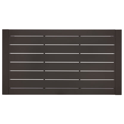 Donaldo Aluminum Outdoor Coffee Table