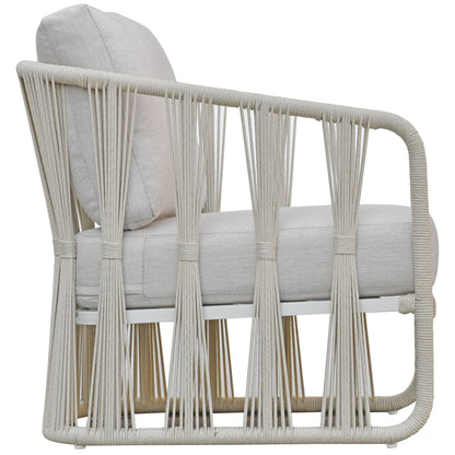 Franklyn Rope And Aluminum Patio Chair