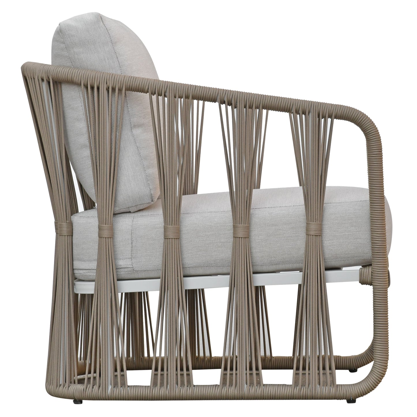 Franklyn Rope And Aluminum Patio Chair