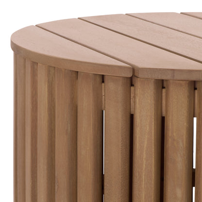 Arielle Eucalyptus Wood Accent Table