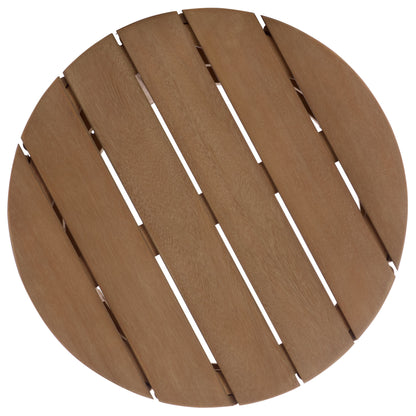 Arielle Eucalyptus Wood Accent Table