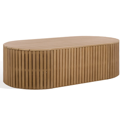 Arielle Eucalyptus Wood Coffee Table