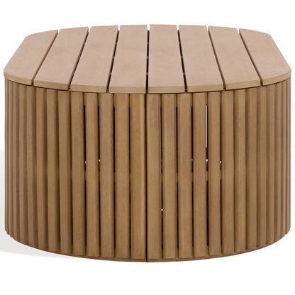 Arielle Eucalyptus Wood Coffee Table