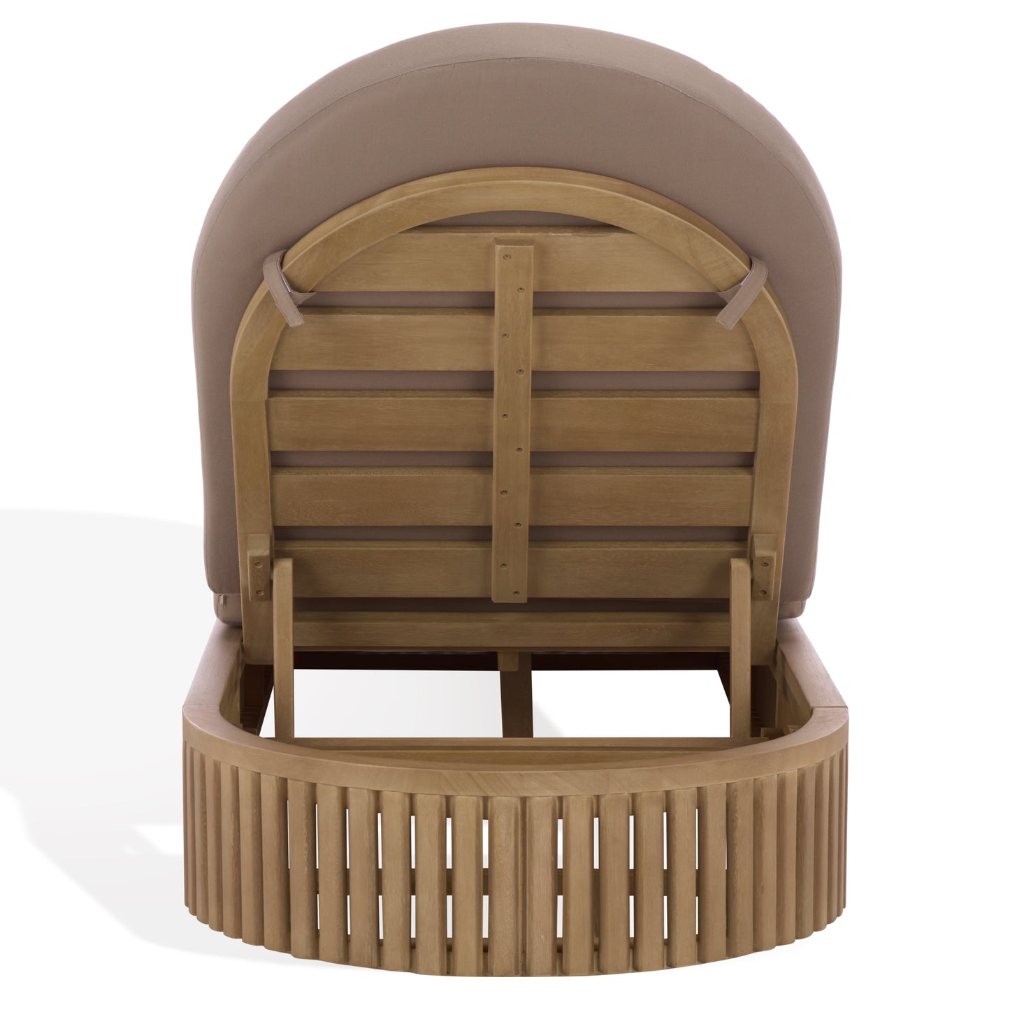 Arielle Eucalyptus Wood Sun Lounger