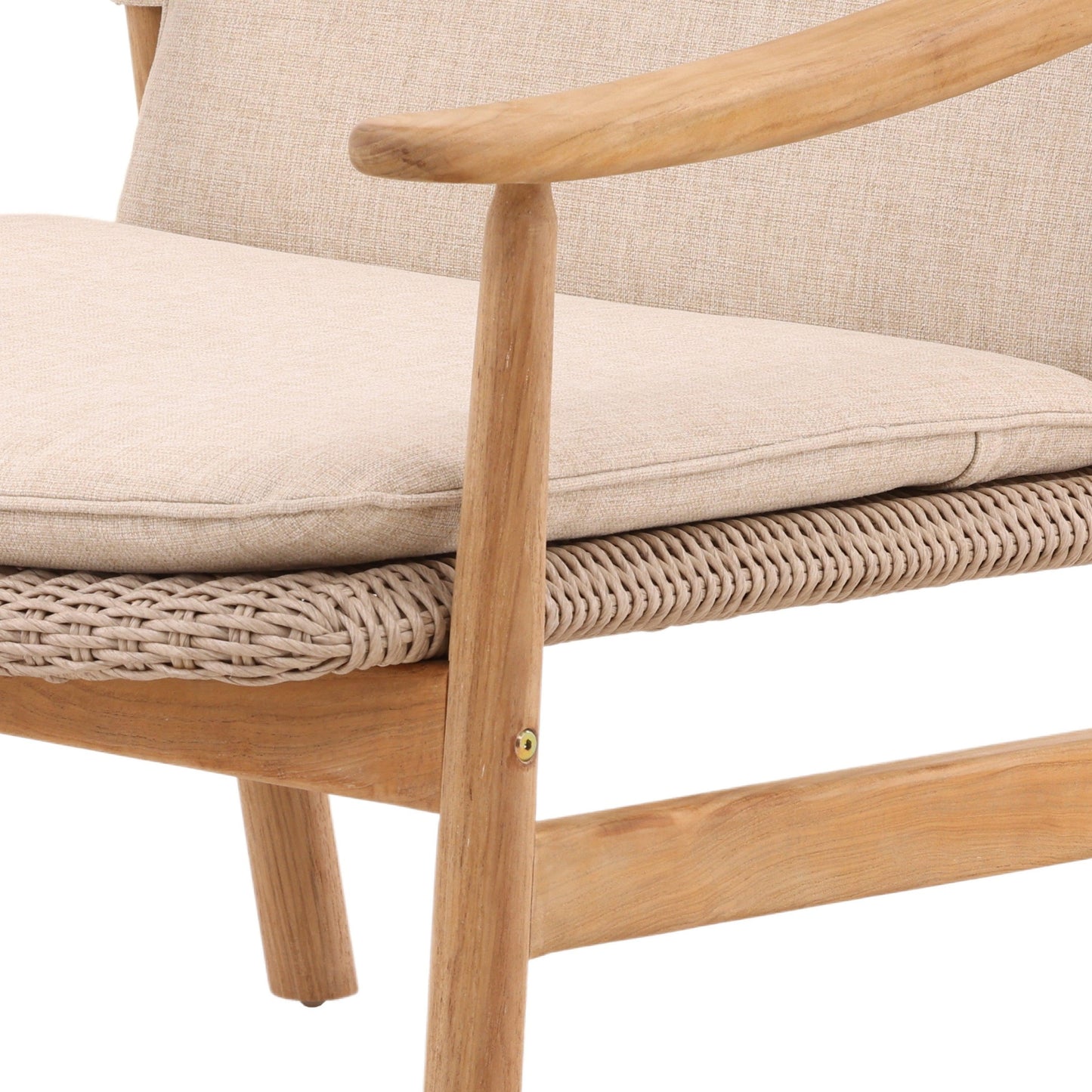 Wesley Outdoor Occasional Chair Beige