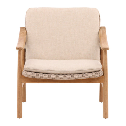 Wesley Outdoor Occasional Chair Beige