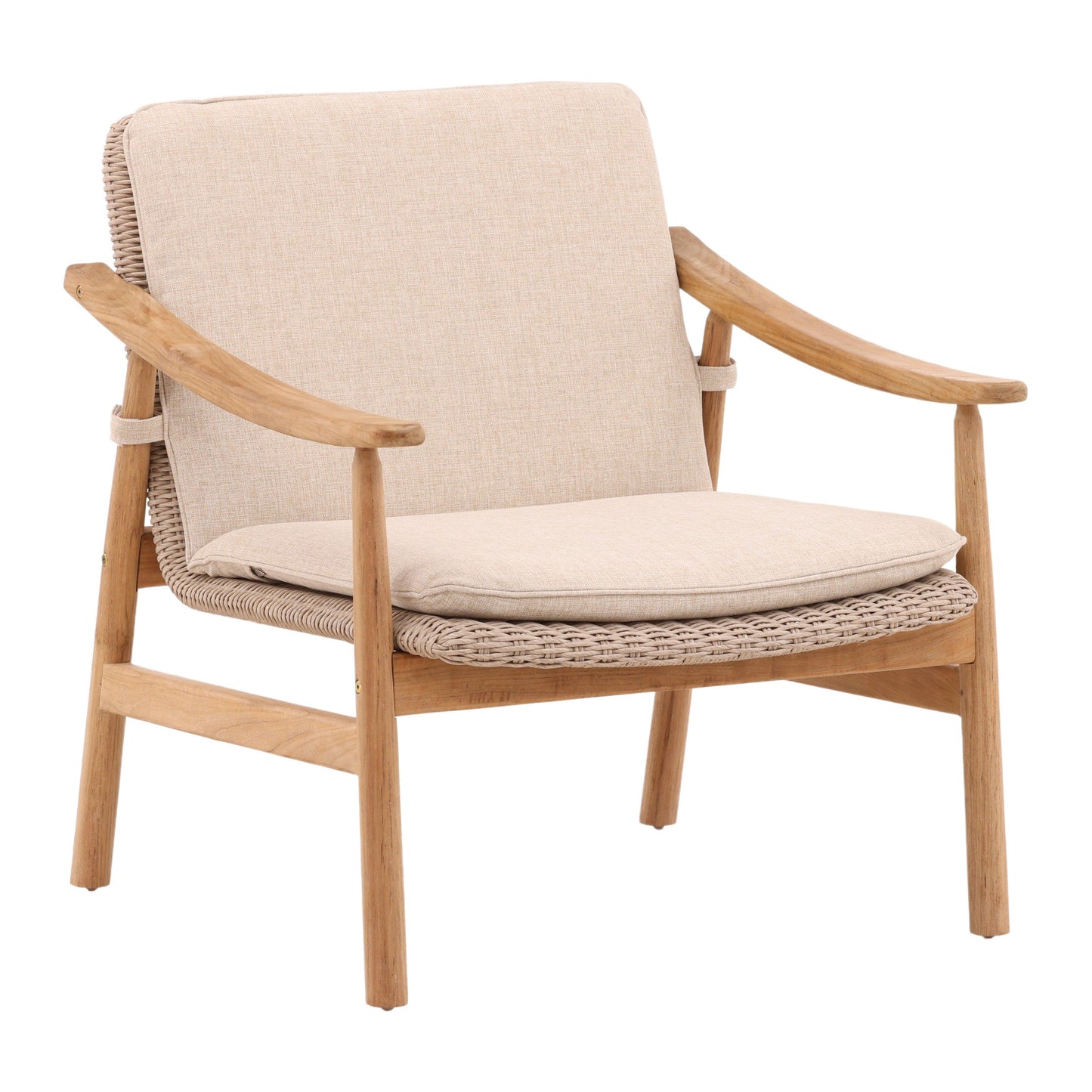 Wesley Outdoor Occasional Chair Beige