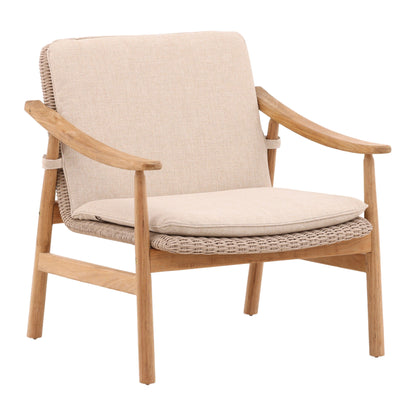 Wesley Outdoor Occasional Chair Beige