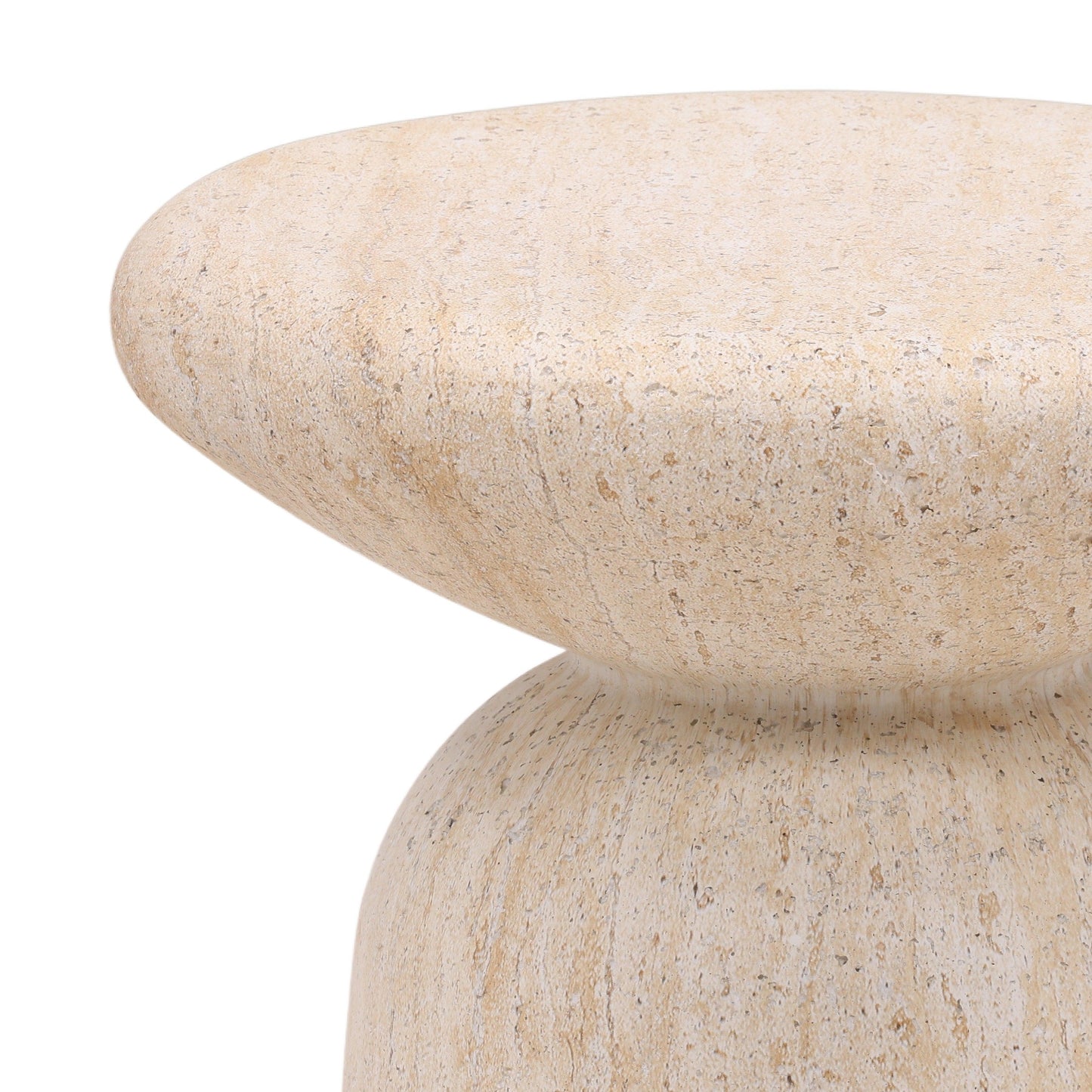 Marcellino Outdoor End Table Natural