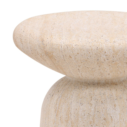 Marcellino Outdoor End Table Natural