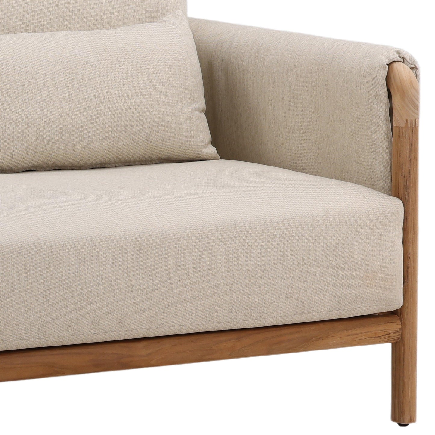 Milbert Outdoor Sofa Beige