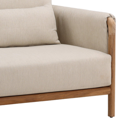 Milbert Outdoor Sofa Beige